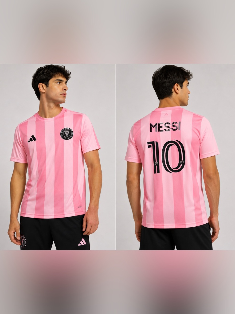 Adidas Inter Miami Messi #10 Pink Soccer Jersey XL NWT MLS Licensed